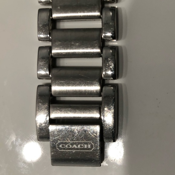 Rectangle Stainless Coach Watch - Picture 3 of 4